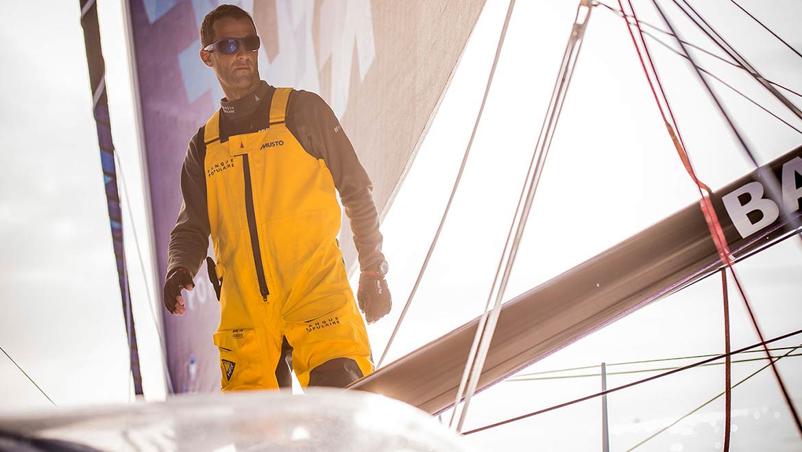 MUSTO SPEAKS WITH VENDÉE GLOBE LEADER ARMEL LE CLÉAC’H