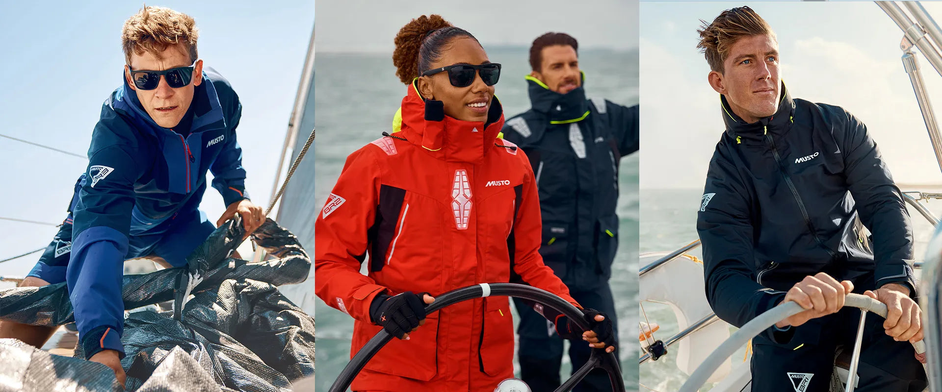 BR1 vs BR2 vs BR3: which Musto sailing gear should you choose?