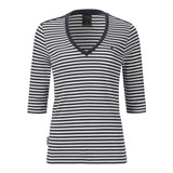 NAVY/WHITE STRIPE